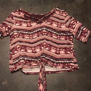 3 quarter sleeve top